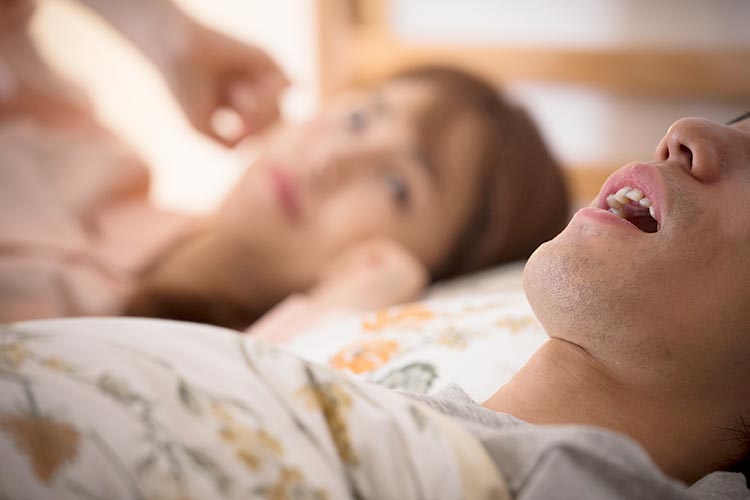睡眠時無呼吸症候群のイメージ写真